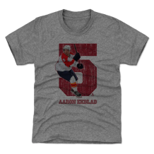 Florida Panthers Youth - Aaron Ekblad Game Gray NHL T-Shirt