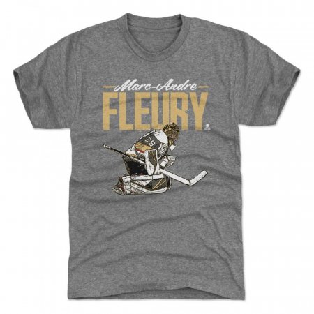 Vegas Golden Knights Kinder - Marc-Andre Fleury Grunge NHL T-Shirt