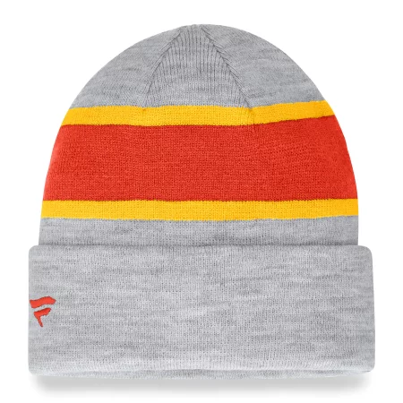 Kansas City Chiefs - Team Logo Gray NFL Knit Hat