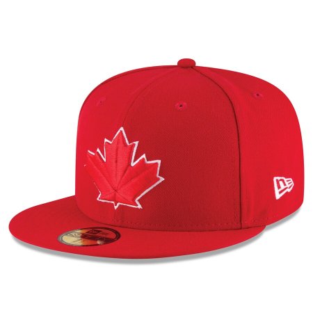 Toronto Blue Jays - Authentic On-Field Scarlet 59Fifty MLB Hat