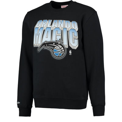 Orlando Magic - Block and Blur Crew Fleece NBA Sweatshirt