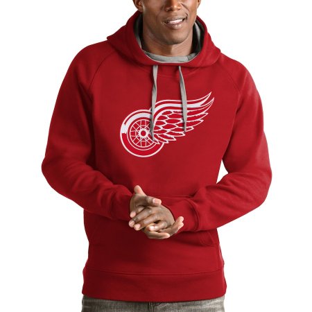 Detroit Red Wings - Antigua Logo NHL Mikina s kapucí