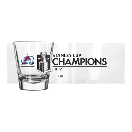 Colorado Avalanche - 2022 Stanley Cup Champions NHL Shot Pohárek