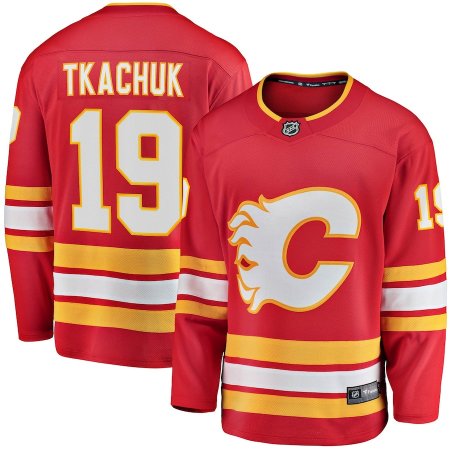 Calgary Flames - Matthew Tkachuk Breakaway Home NHL Jersey