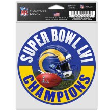Los Angeles Rams - Super Bowl LVI Champs Fan NFL Aufkleber