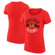 Chicago Blackhawks Womens - City Graphic NHL T-Shirt
