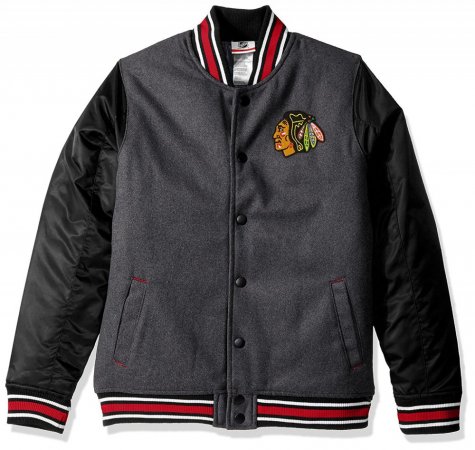 Chicago Blackhawks Kinder - Letterman Varsity NHL Jacket