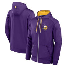 Minnesota Vikings - Defender Full-zip NFL Mikina s kapucí