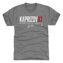 Minnesota Wild - Kirill Kaprizov Elite Gray NHL Tričko