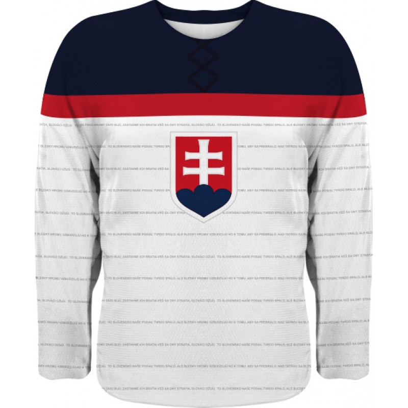 Slovakia - Juraj Slafkovsky Hockey Tshirt-white :: FansMania