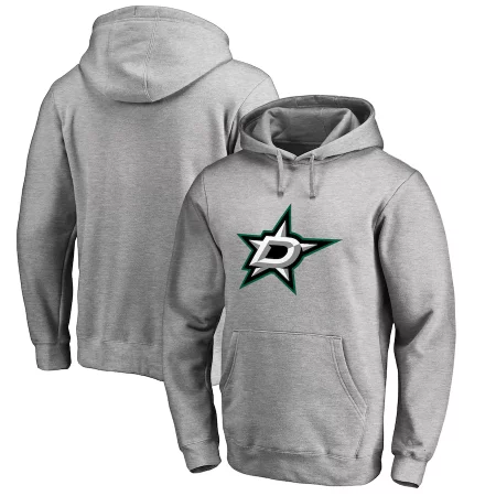Dallas Stars - Primary Logo Gray NHL Mikina s kapucňou