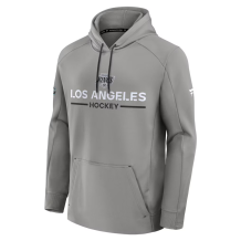 Los Angeles Kings - 2026 Authentic Pro Rink Silver NHL Mikina s kapucňou
