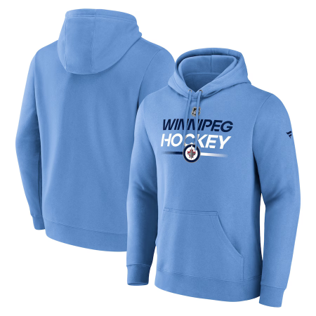 Winnipeg Jets - Alternate Wordmark NHL Mikina s kapucí