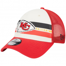 Kansas City Chiefs - Team Stripe Trucker 9Forty NFL Hat
