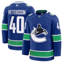 Vancouver Canucks - Elias Pettersson Home  Premium NHL Jersey