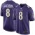 Baltimore Ravens - Lamar Jackson Game Purple NFL Jersey