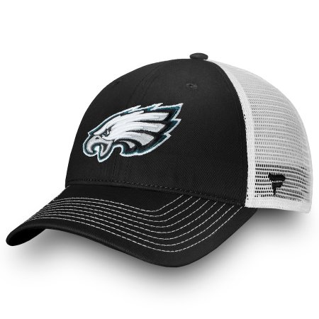 Philadelphia Eagles - Fundamental Trucker Black/White NFL Hat