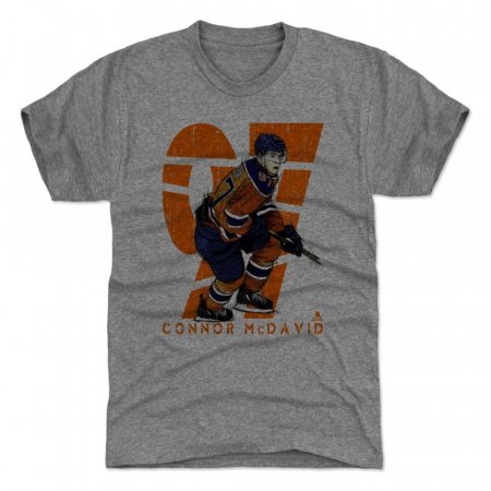 Edmonton Oilers - Connor McDavid Sketch NHL T-Shirt