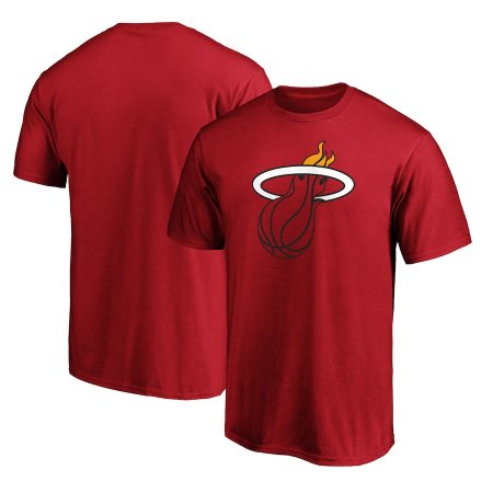 Miami Heat - Primary Logo Red NBA T-shirt