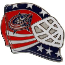 Columbus Blue Jackets - Goalie Mask NHL Abzeichen