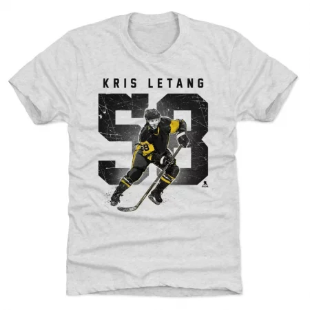 Pittsburgh Penguins - Kris Letang Grunge NHL Koszułka