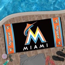 Miami Marlins - Beach FF MLB Handuch