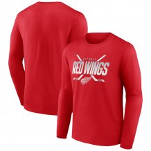 Detroit Red Wings - Covert Logo NHL tričko s dlhým rukávom