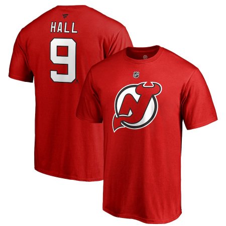 New Jersey Devils - Taylor Hall Stack NHL T-Shirt