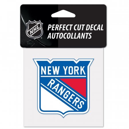 New York Rangers - Perfect Cut NHL Nálepka