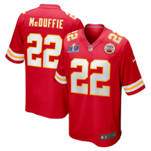Kansas City Chiefs - Trent McDuffie Super Bowl LVIII NFL Jersey