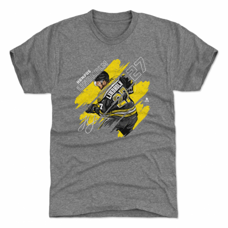 Boston Bruins - Hampus Lindholm Stripes NHL Shirt