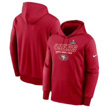 San Francisco 49ers - Super Bowl LVIII Iconic  NFL Bluza z kapturem