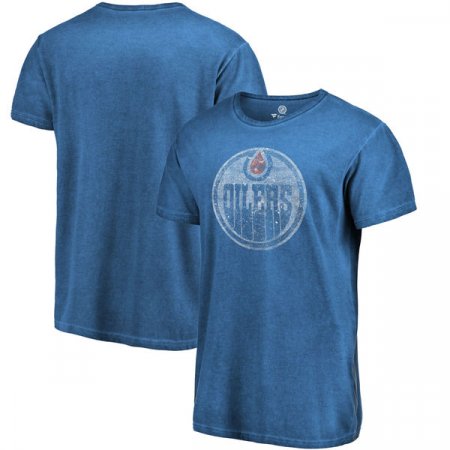 Edmonton Oilers - Shadow Washed Logo NHL T-Shirt
