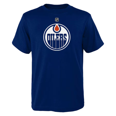 Edmonton Oilers Detské - Primary Logo NHL Tričko