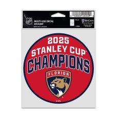 Florida Panthers - 2025 Stanley Cup Champions NHL Naklejka