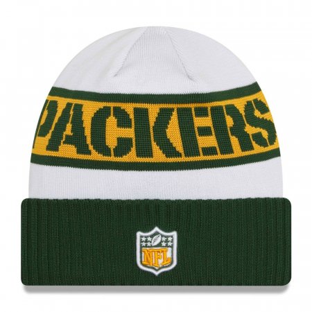 Green Bay Packers - 2023 Sideline Tech White NFL Knit hat
