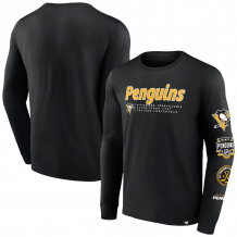 Pittsburgh Penguins - Strike the Goal NHL Long-Sleeve T-Shirt