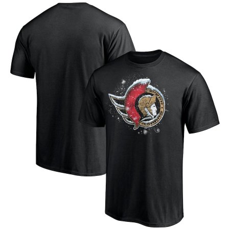 Ottawa Senators - Snow Logo NHL T-Shirt