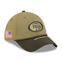 San Francisco 49ers - 2025 Salute To Service 39Thirty Green NFL Kšiltovka