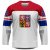 Czechia - 2022 Hockey Replica Fan Jersey White/Customized