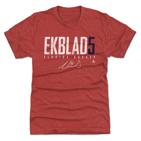 Florida Panthers - Aaron Ekblad Elite Red NHL T-Shirt