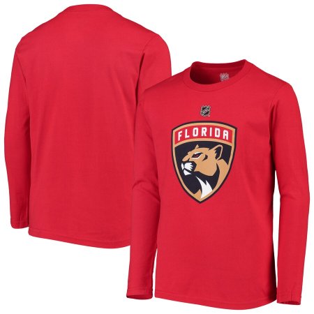 Florida Panthers Youth - Primary Logo NHL Long Sleeve T-Shirt