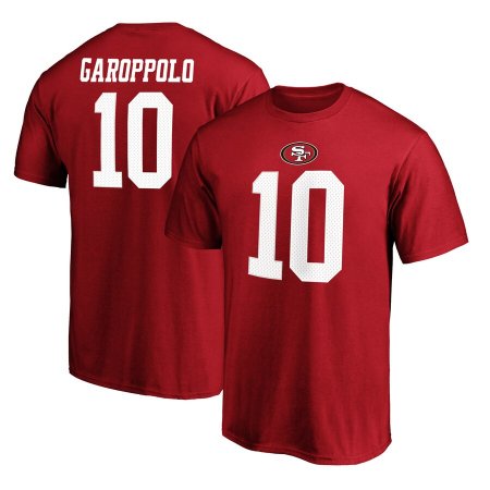 San Francisco 49ers - Jimmy Garoppolo Authentic Stack NFL T-Shirt