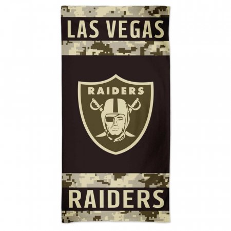 Las Vegas Raiders - Camo Spectra NFL Badetuch