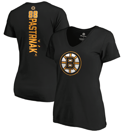 Boston Bruins Women- David Pastrnak Playmaker NHL T-Shirt
