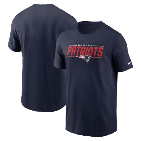 New England Patriots - Team Muscle Navy NFL Tričko