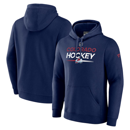 Colorado Avalanche - 2023 Authentic Pro Pullover NHL Mikina s kapucňou