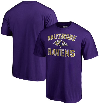 Baltimore Ravens - Victory Arch Purple NFL T-Shirt