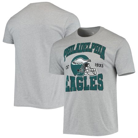 Philadelphia Eagles - Helmet Gray NFL T-Shirt