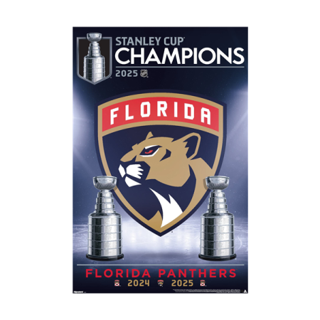 Florida Panthers - 2025 Stanley Cup Champions Team NHL Plakat